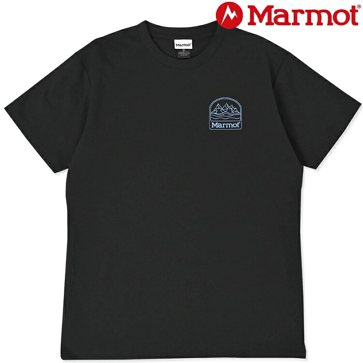 Marmot 土撥鼠 Burger T-Shirts 女款 短袖抑菌快乾T MTSS25WST060 J003 黑