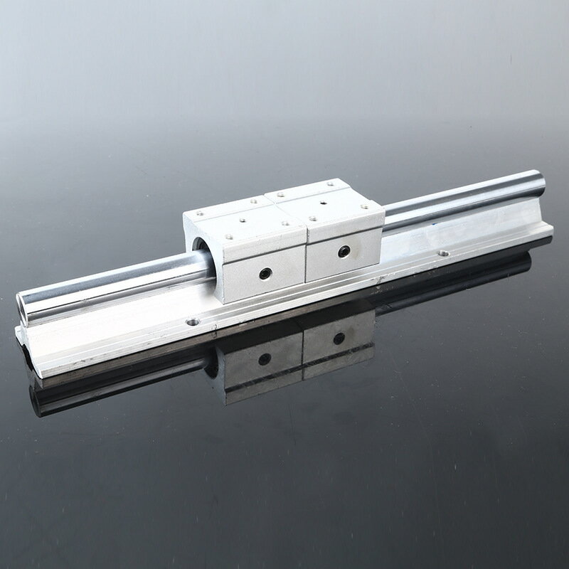 現貨鋁托導軌 SBR直線導軌 光軸導軌滑塊 鋁托圓柱導軌廠家
