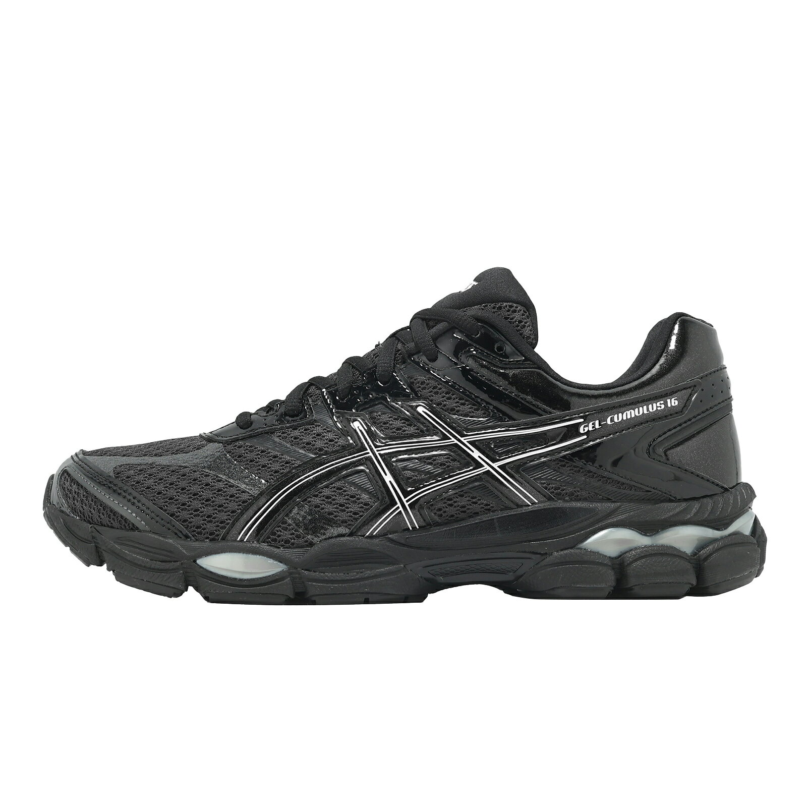 Asics 亞瑟士 休閒鞋 GEL-Cumulus 16 男鞋 女鞋 黑 緩震 運動鞋 1203B071020