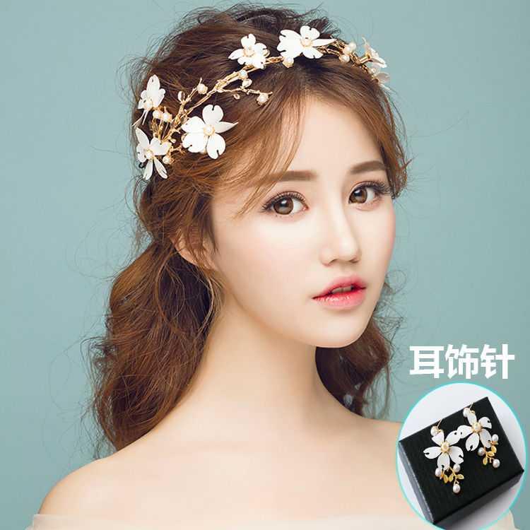 新款婚紗頭飾新娘仙美公主巴洛大皇冠2018韓式結婚大氣王冠飾品
