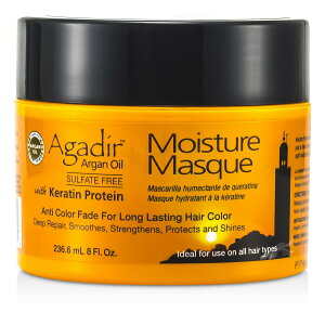 艾卡迪堅果油 Agadir Argan Oil - 滋潤髮膜(護色配方, 所有髮質適用) Keratin Protein Moisture Masque