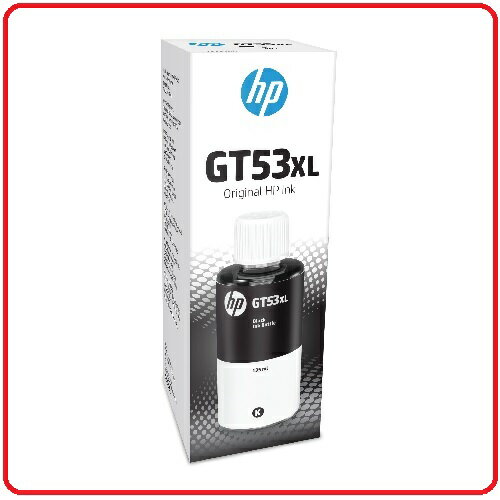 HP DeskJet GT系列專用 GT53XL 黑色 1VV21AA 135ml 連續供墨系統原廠墨水