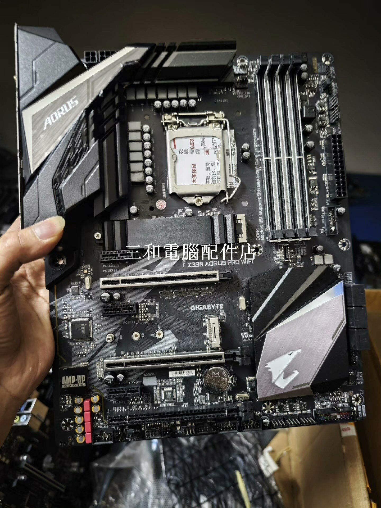 技嘉 Z390 AORUS PRO WIFI 主機板 高規格 8 9 代 Intel Core 雙 M 2 介面 穩定效能 輕微使用 充新裝機
