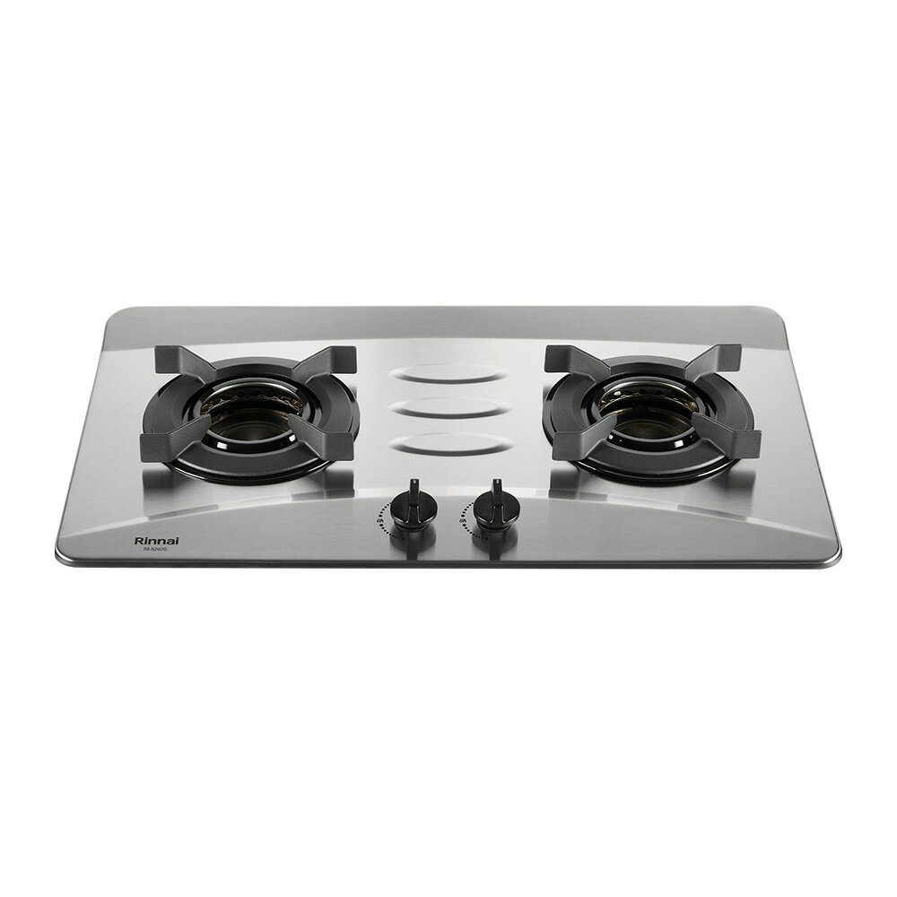 (全省原廠安裝) 林內 檯面式內焰不銹鋼雙口爐RB-N2601S 結帳94折