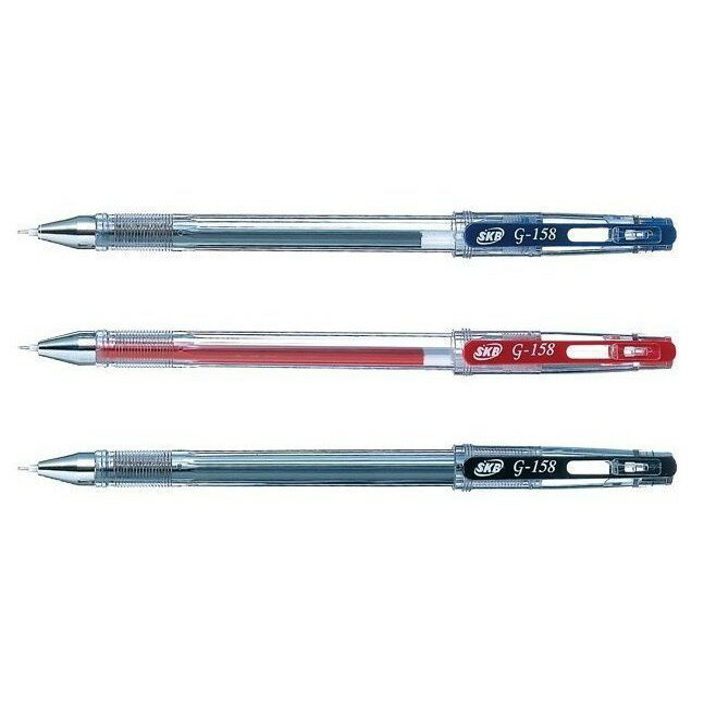 SKB G-158 0.4mm 超細 鋼珠筆 中性筆 原子筆 [新款]