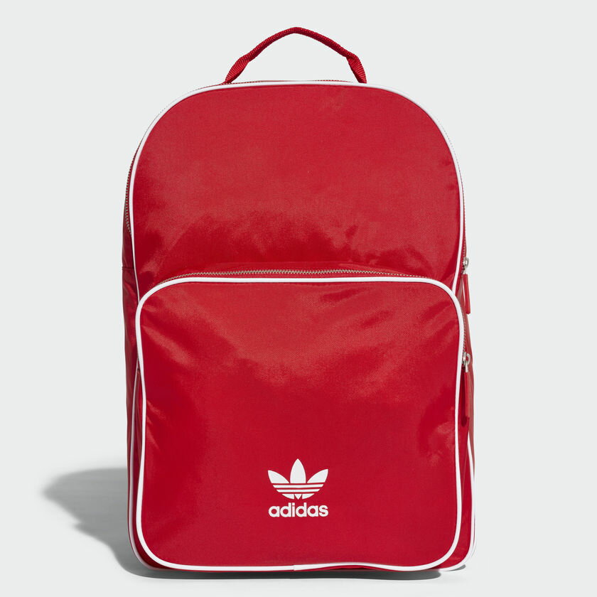 ADIDAS CLASSIC BACKPACK MEDIUM後背包 經典 復古 運動 紅【運動世界】CW0636