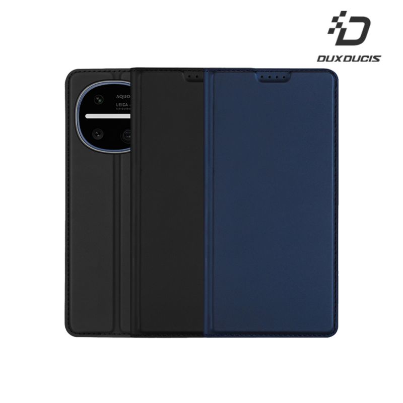 DUX DUCIS Sharp 夏普 Aquos R11 SKIN Pro 皮套 側翻皮套 插卡 可立 保護套 手機套 膚感皮套