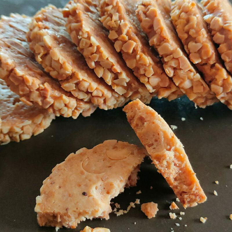 【BakerShop 貝克夏】杏仁花生手工餅乾 ||袋裝200克，約16片 1
