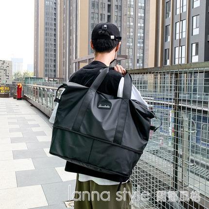 旅行包女短途手提大容量運動旅游健身包輕便待產收納出差行李袋子
