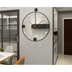 西班牙掛鐘 現代簡約鐘錶 家用客廳裝飾時鐘 鐵藝創意掛鐘
