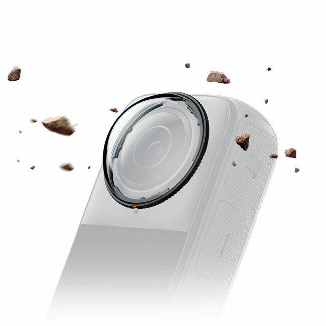 【中壢NOVA-水世界】Insta360 ONE X4 原廠 配件 - 高階鏡頭保護鏡 UV 保護鏡 可拆卸 強化玻璃