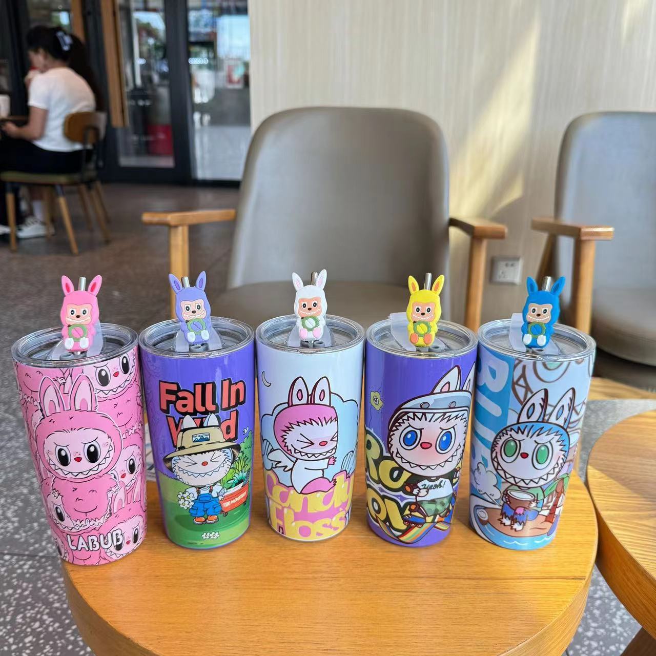 創意3D列印卡通20oz汽車杯304不銹鋼真空保溫杯大容量吸管冰霸杯【宜家良品百貨】
