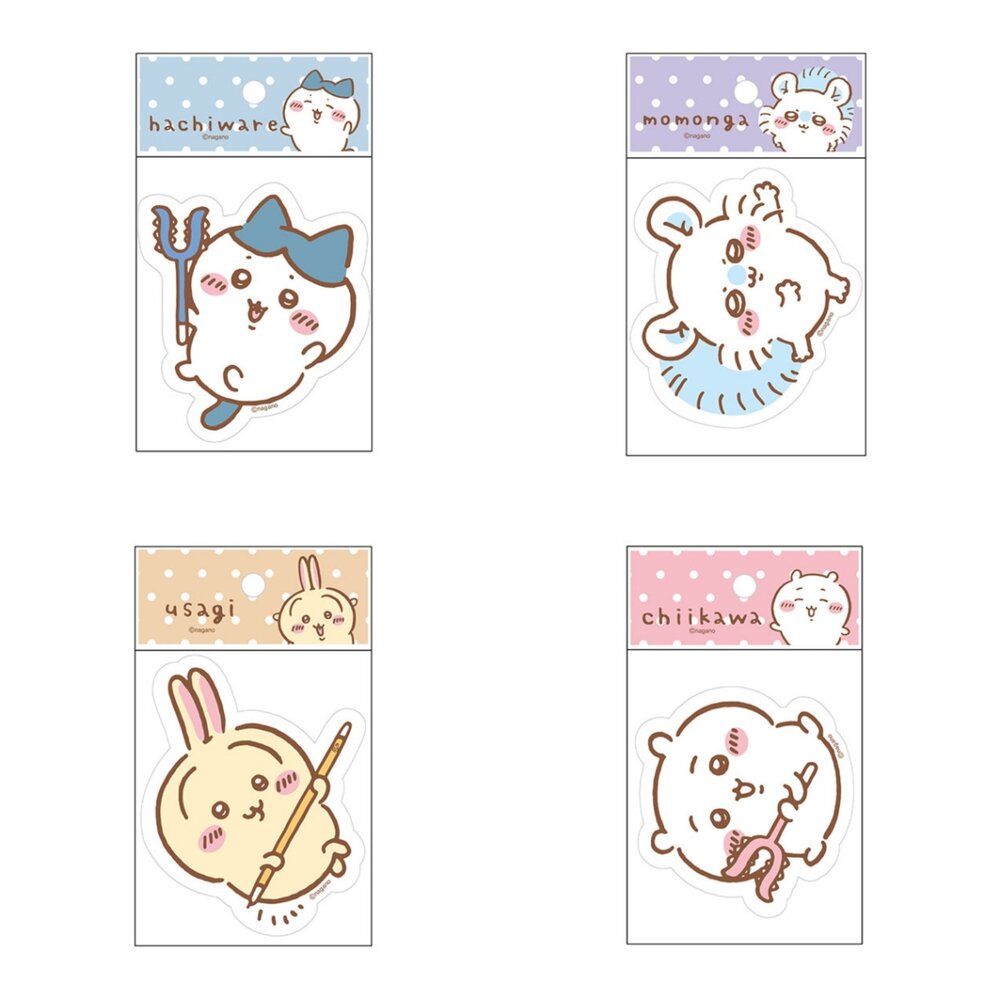 媽媽買 造型貼紙 吉伊卡哇 貓福珊迪可愛角色手帳貼紙 文具收藏 裝飾禮物 台灣製造 正版授權