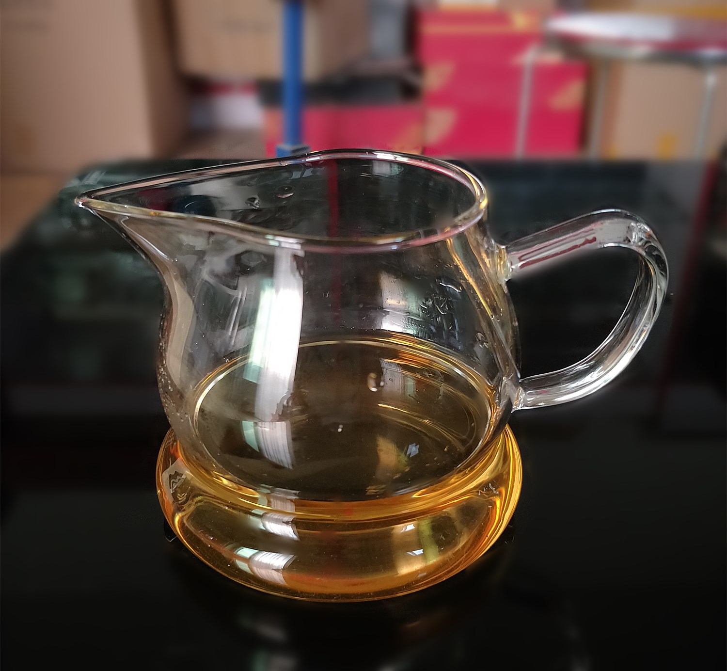 耐高溫玻璃茶具公道杯茶海加厚大小容量茶道配件茶壺杯子過濾