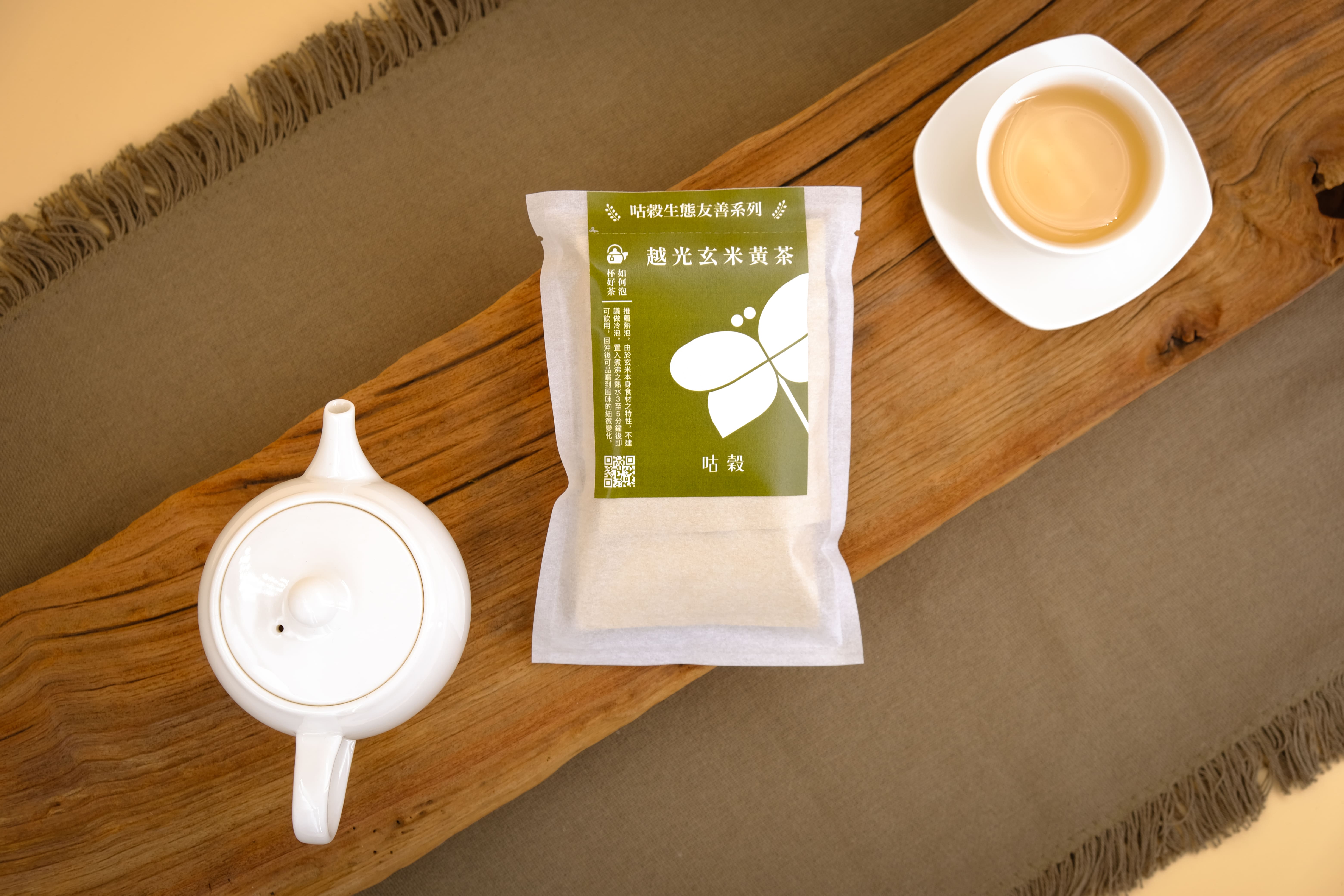 【咕榖】越光玄米黃茶隨身包 (5入)