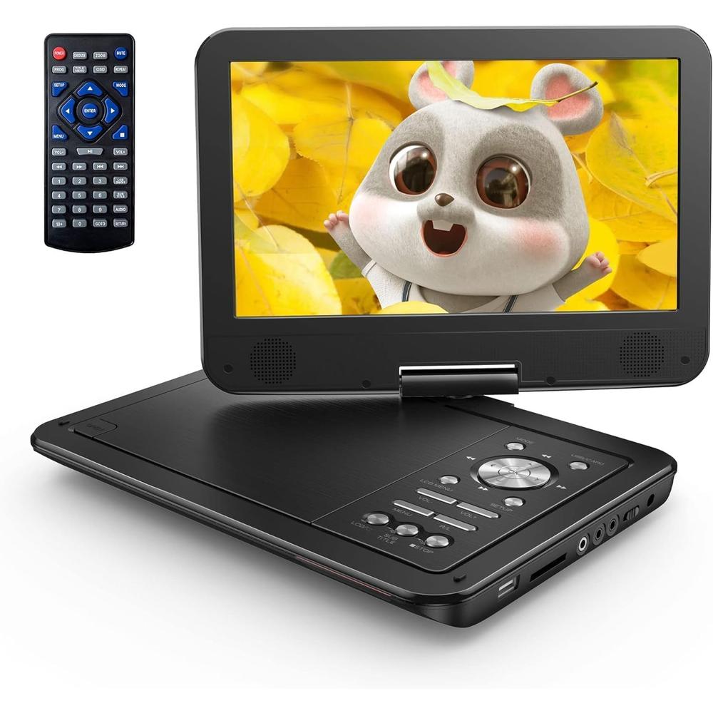 【日本代購】YOTON 攜帶式DVD播放機 10.5英吋 ‎‎YD105