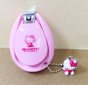 【震撼精品百貨】Hello Kitty 凱蒂貓 HELLO KITTY 橢圓形指甲刀-粉色 震撼日式精品百貨