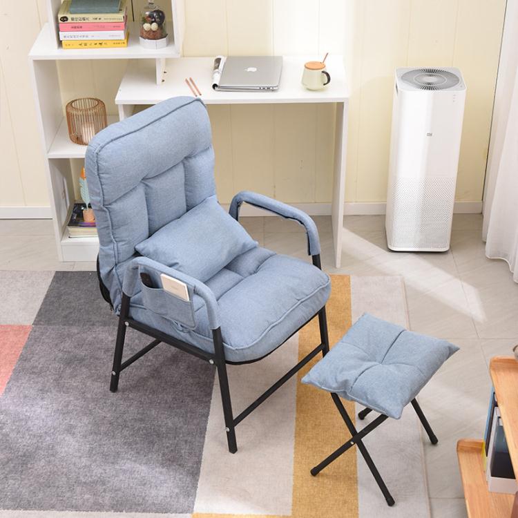 電腦椅 家用休閒陽台懶人沙發午休午睡椅折疊椅可折疊躺椅靠背椅便攜椅子