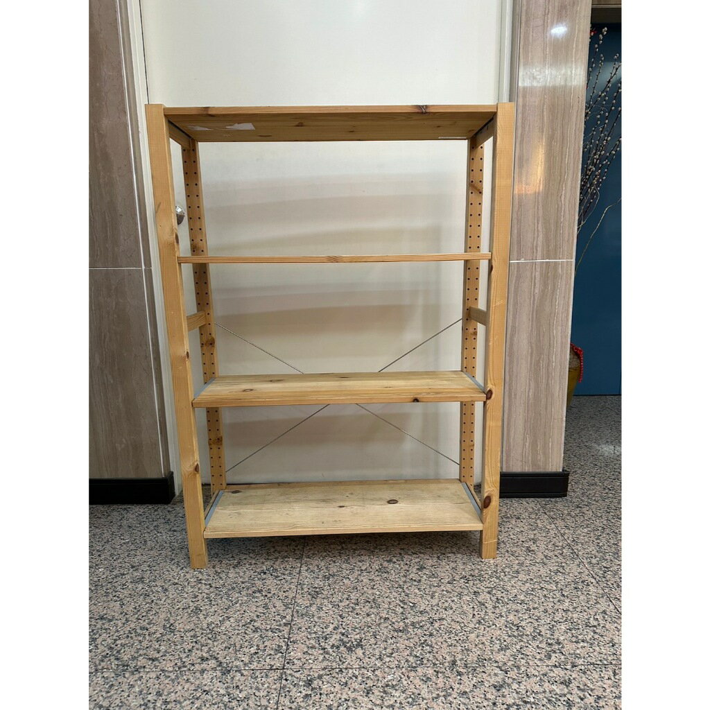 IKEA層架 多用途四層置物架 89X50X124  /展示架/置物架/儲藏室收納架/二手層架 4