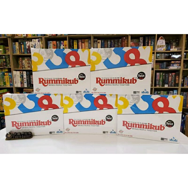 【桃園桌遊家】拉密變臉版 Rummikub Twist『正版桌遊』 1