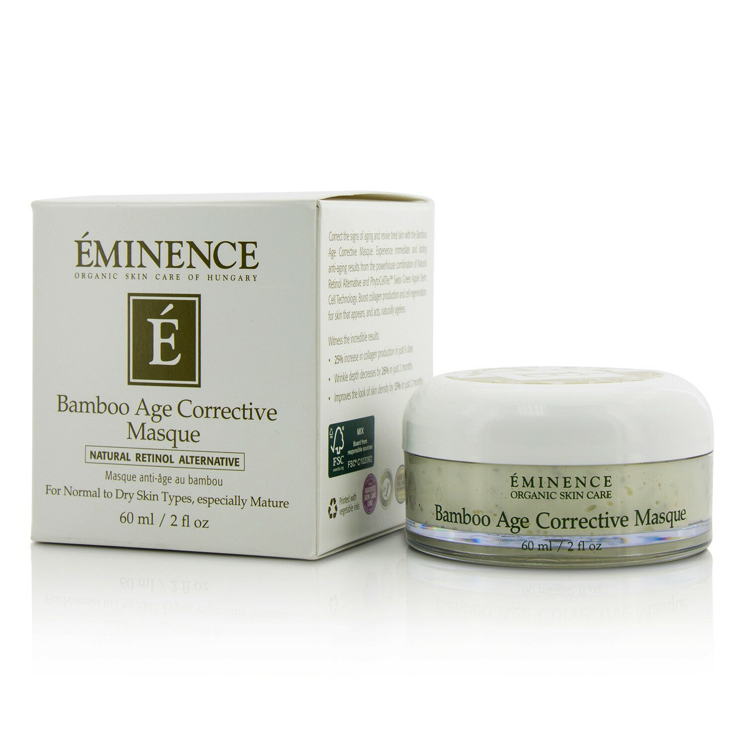 源美肌 Eminence - 青竹逆轉肌齡面膜Bamboo Age Corrective Masque(適合中性至乾性膚質，尤其成熟肌膚)
