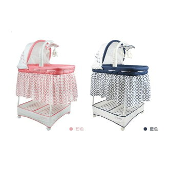 ★衛立兒生活館★Cuibaby 酷貝比 新生兒護理床/音樂安撫搖床-(桃色/藍色)贈透氣蚊帳