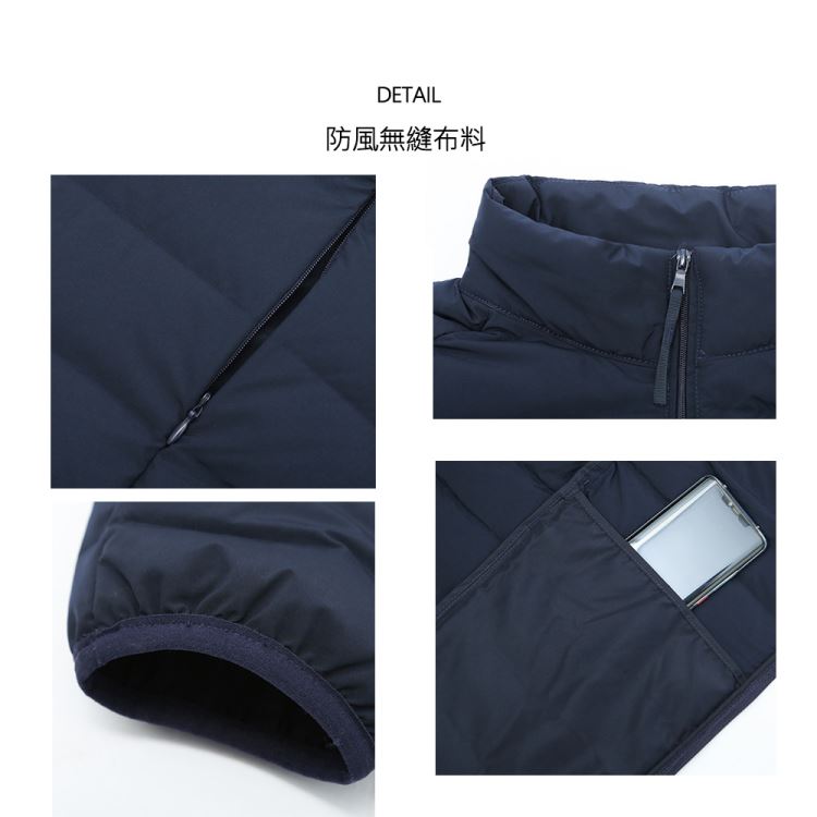 男保暖立領羽絨外套90%白鴨絨羽絨衣【24-25-88906-23】ibella 艾貝拉 7