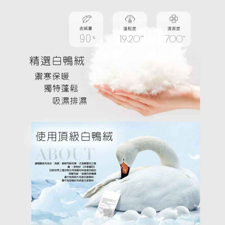 男格紋90％白鴨絨羽絨外套羽絨衣飛行夾克【21-25-8987-24】ibella 艾貝拉 6