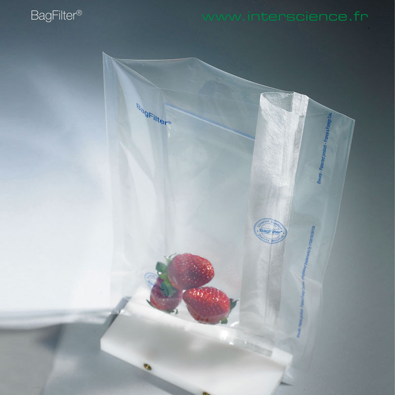 《interscience》鐵胃袋 單邊濾網 BAGFILTER, Bags with Lateral Filter