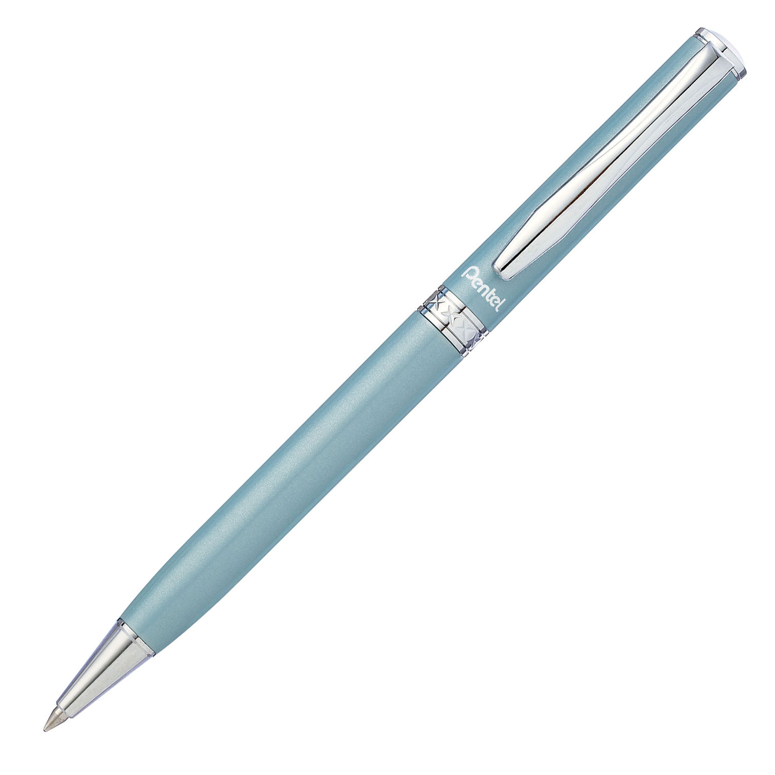 PENTEL 飛龍牌B811B新色系高級不銹鋼原子筆