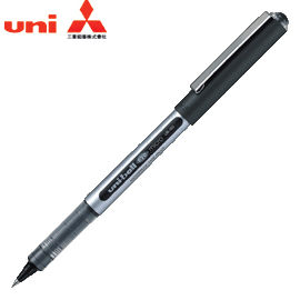 三菱UNi UB-150 全液式耐水性鋼珠筆0.5mm碳化鎢滾珠