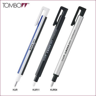 TOMBO蜻蜓牌MON0 EH-KUR極細丸型自動橡皮筆