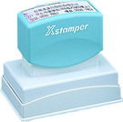 Xstamper N16 角(38mmx63mm)原子印章
