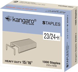 Kangaro 23/24多功能釘書針(1000/小盒)