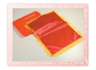 【開幕彩球用品】87B2-0 盤子+紅布(加穗)