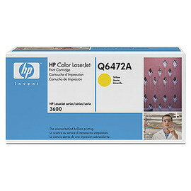 HP Q6472A 黃色原廠碳粉匣