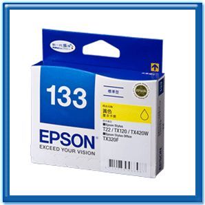 EPSON T133450 黃色原廠墨水匣