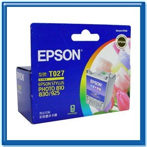 EPSON T027051 彩色原廠墨水匣