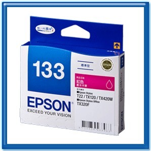 EPSON T133350 紅色原廠墨水匣