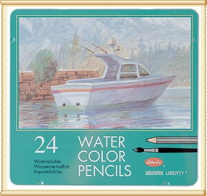 利百代 CC-858ZM 水彩色鉛筆24色 / 盒