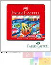 Faber-Castell 24色水性彩色鉛筆精緻鐵盒裝