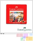 Faber-Castell 24色油性彩色鉛筆-精緻鐵盒裝