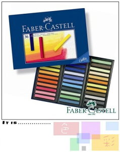 Faber-Castell 36色創意工坊粉彩條 長條型