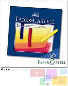 Faber-Castell 24色創意工坊粉彩條 長條型