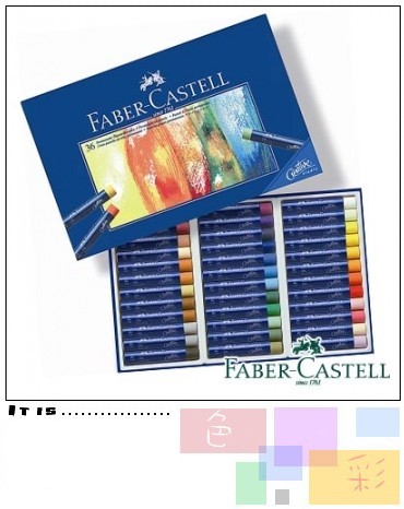 Faber-Castell 36色創意工坊油性粉彩條