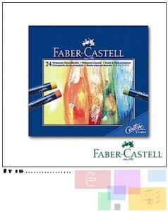 Faber-Castell 24色創意工坊油性粉彩條