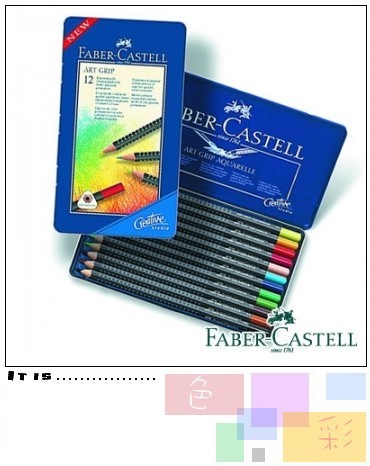 Faber-Castell 12色創意工坊油性色鉛筆
