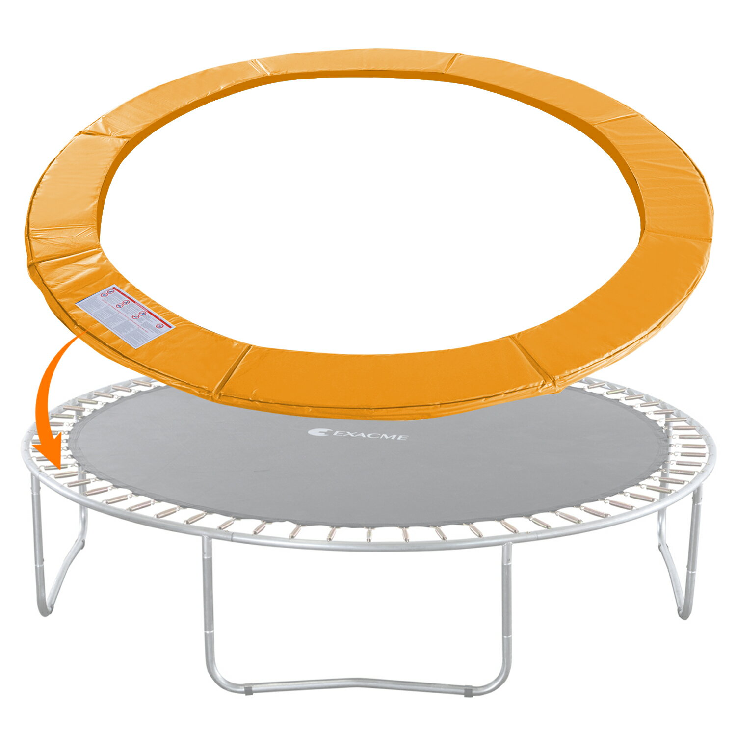 Mcombo Exacme Trampoline Replacement Safety Pad Frame Spring