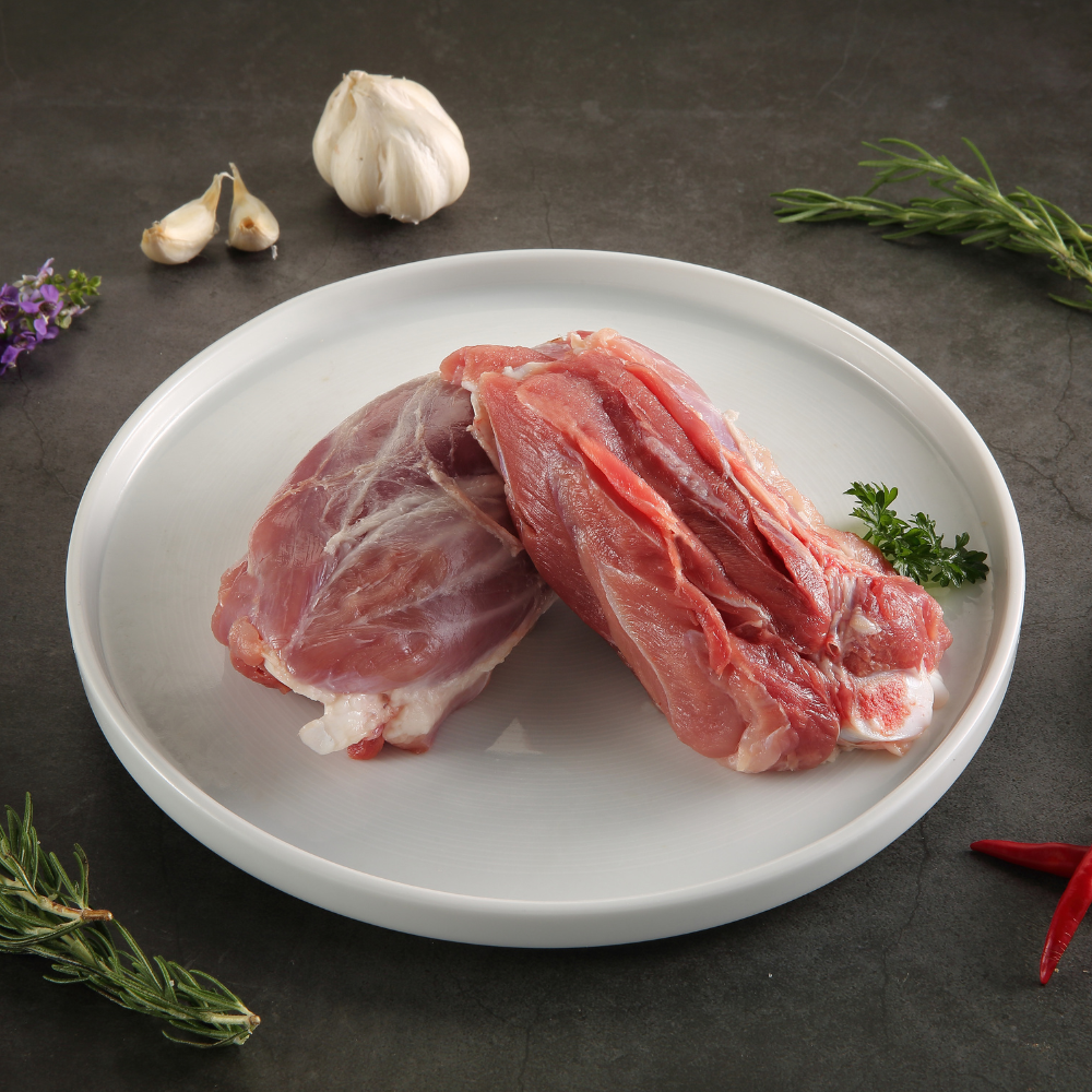 【香草豬】棒棒腿(2支) 400g｜台灣頂級豬肉｜國宴指定選用肉品