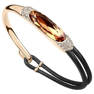 現貨+預購 玫瑰金手環 水晶純銀手鍊-精選氣質時尚百搭母親節生日情人節禮物女飾品4色73ba5【獨家進口】【米蘭精品】